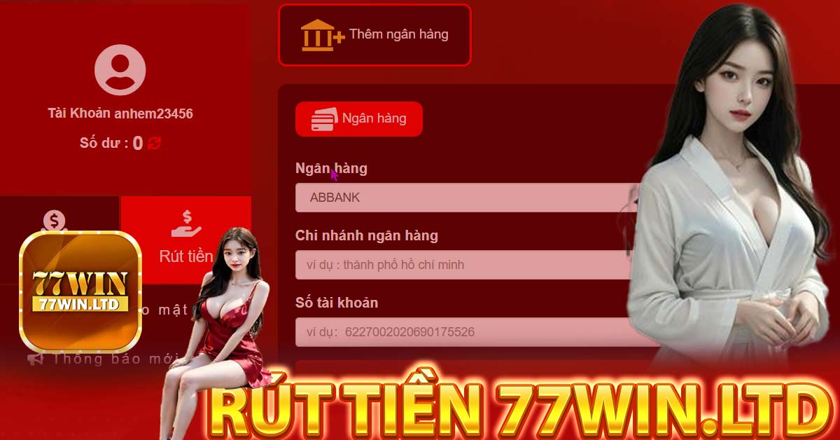 Điều kiện để thực hiện việc rút tiền 77Win